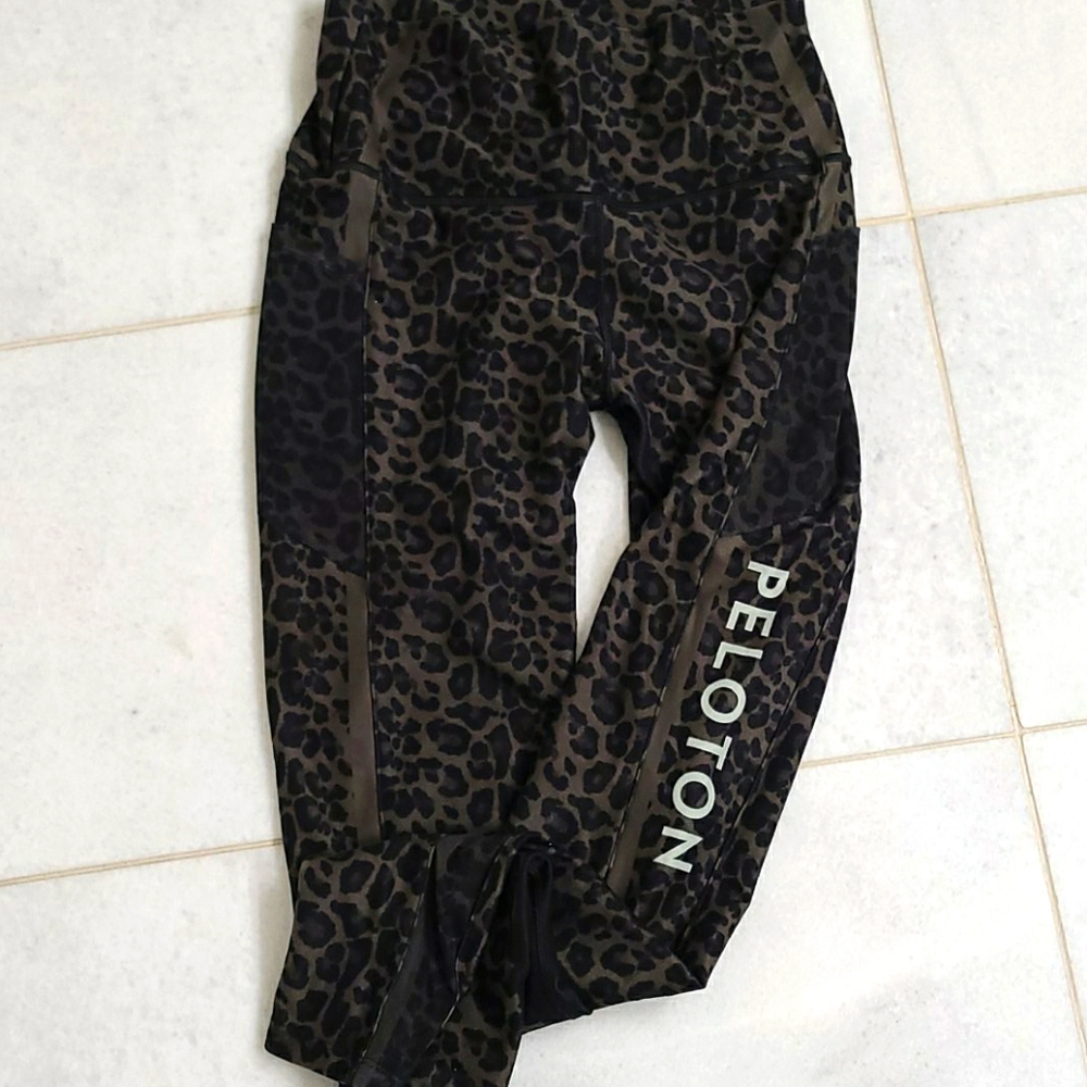 Peloton WITH Nala cheetah leggings